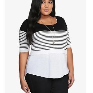 Torrid cropped sweater